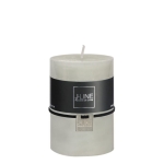 Świeca J-LINE Powder Grey M Ø7 x H10 cm