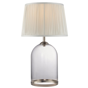 Lampa Stołowa DESTINY - Szkło i Niekiel