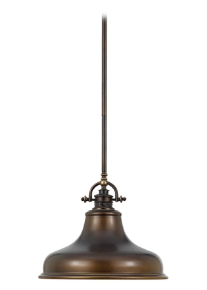 Lampa Wisząca HUDSON M - Brąz