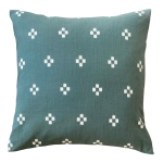 Poduszka Dekoracyjna MISONI Green and White 45cm x 45cm