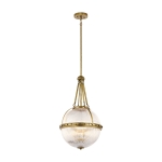 Lampa Wisząca SONOMA - Antyczny Mosiądz