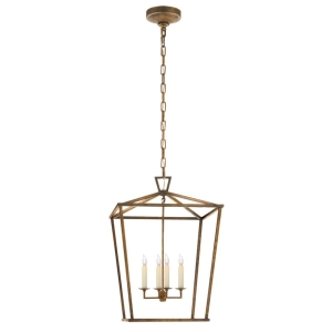 Lampa Wisząca DARLANA L - Postarzane Złoto | Chapman & Myers