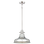 Lampa Wisząca HUDSON M - Nikiel