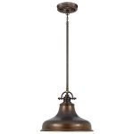 Lampa Wisząca HUDSON M - Brąz