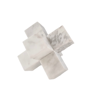 Dekoracja Marmurowa STONE White M
