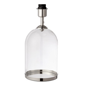 Lampa Stołowa DESTINY - Szkło i Niekiel