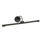 Ruchomy Kinkiet Obrazowy ALTON XL - Czarny 