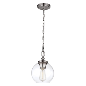 Mała Lampa Wisząca TOBBY – Polerowany Nikiel