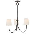 Żyrandol REED - Brąz | Thomas O'Brien