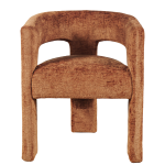 Krzesło Tapicerowane SAVOY - Cynamonowe