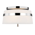 Plafon CORDTLANDT - Polerowany Nikiel |  Alexa Hampton