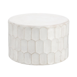 Stolik Kawowy CESAR White Ø66cm