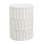 Stolik Kawowy / Boczny CESAR White Ø40,5cm