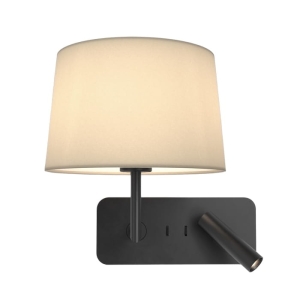 Kinkiet SIDE BY SIDE USB Grande - Matowa Czerń