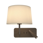Kinkiet SIDE BY SIDE USB Grande - Brąz