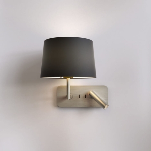 Kinkiet SIDE BY SIDE USB Grande - Matowy Nikiel