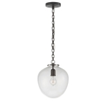 Lampa Wisząca KATIE ACORN - Clear Glass & Brąz | Thomas O'Brien 