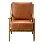 Skórzany Fotel RELIANT - Brown