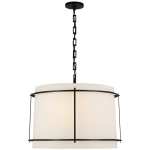 Lampa Wisząca CALLAWAY - Len & Brąz | Carrier and Company