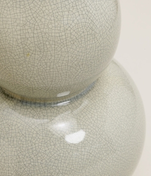 Duża Lampa Stołowa GLAZED - Stone