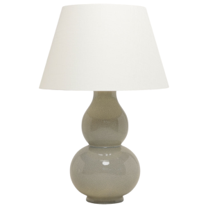 Duża Lampa Stołowa GLAZED - Stone