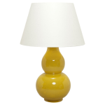 Duża Lampa Stołowa GLAZED - Mustard