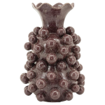 Duży Wazon Dekoracyjny BUBBLE - Burgundy