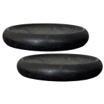 Zestaw 2 Małych Podstawek - BLACK 