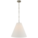 Stożkowa Lampa Wisząca GOODMAN M LEN - Antyczny Nikiel | Thomas O'Brien  