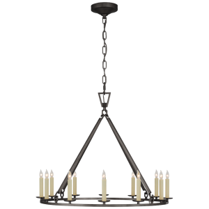 Lampa Wisząca DARLANA Ring L - Postarzane Żelazo | Chapman & Myers