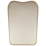Mosiężne Lustro BELVEDERE - Naturalny Mosiądz