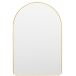 Zaokrąglone Lustro LUMINIS - Złote