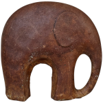 Duża Dekoracja ELEPHANT ROUGH