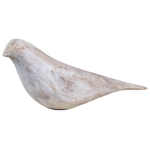 Drewniana Dekoracja BIRD WHITE