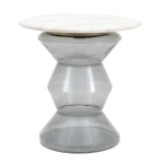 Stolik Pomocniczy LUNA TRANSPARENTE