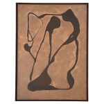  Obraz w Drewnianej Ramie GEOLITH 84x113cm