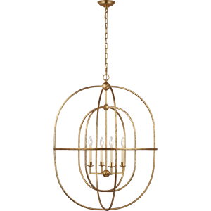Duża Lampa Wisząca DESMOND - Złoto |  Chapman & Myers