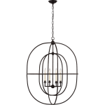 Duża Lampa Wisząca DESMOND - Postarzane Żelazo |  Chapman & Myers