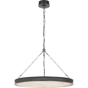 Duża Lampa Wisząca MATTHEW - Brąz & Alabaster | Marie Flanigan