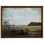 Grafika w Drewnianej Ramie MODERN FARMHOUSE I