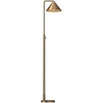 Lampa Podłogowa JAPANO - Szczotkowane Złoto