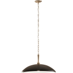 Lampa Wisząca DUSSO - Czarna