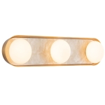 Podłużny Kinkiet ALONSO - Antyczny Mosiądz