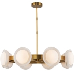 Żyrandol ALONSO - Antyczny Mosiądz