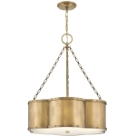 Lampa Wisząca FIORE M - Antyczny Mosiądz
