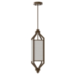 Podłużna Lampa Wisząca ZUNDO - Chocco