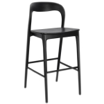 Drewniany Hoker TEAKLY BLACK
