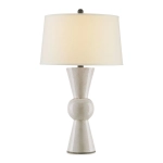 Duża Lampa Stołowa LOUVRE - Antique White