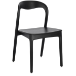 Drewniane Krzesło TEAKLY BLACK