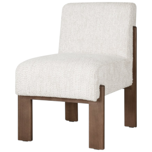 Krzesło Tapicerowane MUNDI WOOD - Dowolna Tkanina